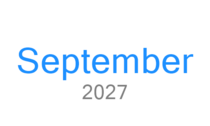 September 2027