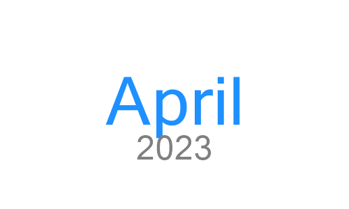 April 2023