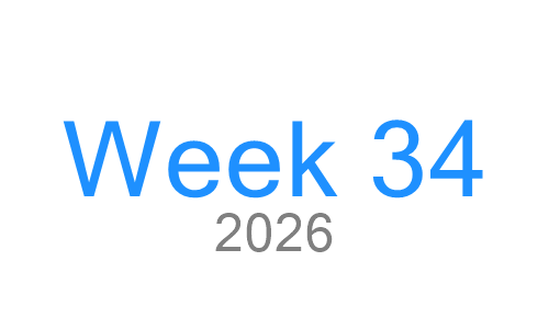 Week 34