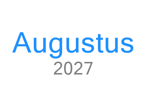 Augustus 2027