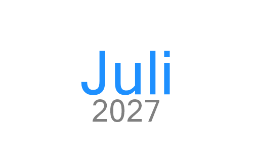 Juli 2027
