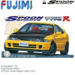 Bouwpakket 1:24 | Fujimi Mokei 04634 | SPOON Honda Integra Type-R DC2