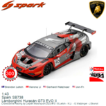 1:43 | Spark SB738 | Lamborghini Hurac&aacute;n GT3 EVO II | CrowdStrike Racing by Leipert Motorsport 2023 #70 - B.Leitch - K.Li 