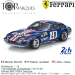 Modelauto 1:18 | Top Marques Collectibles TOP114H | Ferrari 365 GTB/4 Daytona | Marcel Mignot (priv Entr.) 1975 #48 - M.Mignot 
