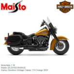 Motorfiets 1:18 | Maisto 20-23102ORANGE | Harley Davidson Hiritage Classic 114 Orange 2024