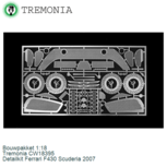 Bouwpakket 1:18 | Tremonia CW18395 | Detailkit Ferrari F430 Scuderia 2007