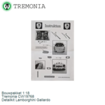 Bouwpakket 1:18 | Tremonia CW19768 | Detailkit Lamborghini Gallardo