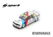 Modelauto 1:43 | Spark SG613 | BMW M3 E30 Sport Evolution | Schnitzer Motorsport 1992 #9 - E.Pirro
