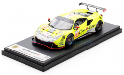 Modelauto 1:43 | Looksmart LSLM145 | Ferrari 488 GTE EVO LMGTE-AM | Kessel Racing 2022 #57 - F.Schandorff - M.Jensen - T.Kimura