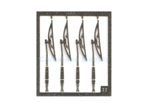 Bouwpakket 1:43 | Tameo FT03 | Ruitenwisser Set type C