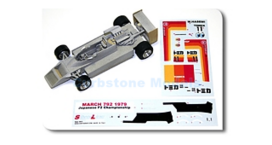 Bouwpakket 1:43 | Tameo SLK050 | March 792 BMW 1989 - M.Hasemi