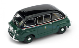 Modelauto 1:43 | Brumm R251 | Fiat 600 Multipla Taxi de Milano 1956