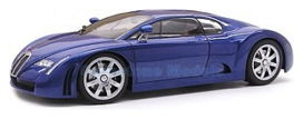 Modelauto 1:43 | Autoart 50911 | Bugatti EB 18.3 Chiron Blue 2003