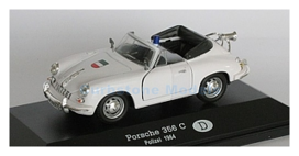 Modelauto 1:43 | Cararama CAR015 | Porsche 356 C White 1964