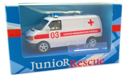 Modelauto 1:43 | Cararama 002200-03 | Volkswagen Van White