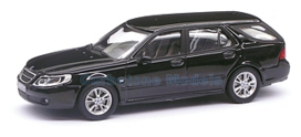 Modelauto 1:43 | Motorart S2E601021-99 | Saab 95 Wagon Metallic Black 2006