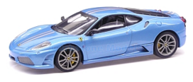 Modelauto 1:43 | Hotwheels N5951 | Ferrari F430 Scuderia Blue 2004