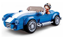 Bouwpakket  | Sluban B0706A | Model Bricks Shelby Blue
