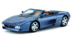 Modelauto 1:18 | GT Spirit GT333 | Ferrari 348 Spider Blue 1994