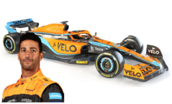 Modelauto 1:43 | Bburago 18-38063R | McLaren F1 MCL36 2022 #3