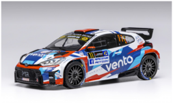 1:43 | IXO-Models RAM960.22 | Toyota GR Yaris Rally | Autostal Duindistel 2024 #11 - F.Loix - P.Tsjoen