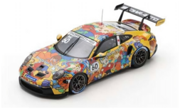 Modelauto 1:43 | Spark SJ179 | Porsche 911 GT3 Cup | BINGO Racing 2024 #60 - R.Ito