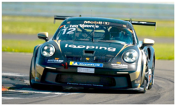 Modelauto 1:43 | Spark S6305 | Porsche 911 GT3 Cup | Schumacher CLRT 2024 #12 - L.ten Voorde