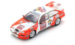 Modelauto 1:43 | Spark SB239 | Ford Sierra RS500 Cosworth | Eggenberger Motorsport 1988 #14 - T.Tassin - J.Andruet - R.Feitler