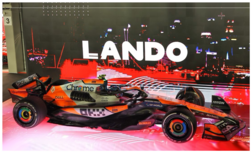Modelauto 1:43 | Minichamps 537246104 | McLaren MCL38 | MCLAREN FORMULA 1 TEAM 2024 #4 - L.Norris