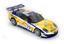 Bouwpakket 1:43 | Provence Miniatures PMA122K | Chevrolet Corvette C6R | Luc Alphand Aventures 2007 #73 - -.Vosse - D.Andr&amp;#233