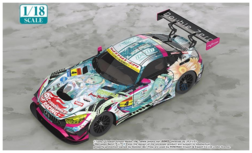 Modelauto 1:18 | Good Smile Company GSGR84254 | Mercedes Benz AMG GT3 | Goodsmile Racing 2017 #4 - N.Taniguchi - T.Kataoka