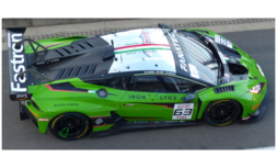 Modelauto 1:43 | Spark SB828 | Lamborghini Hurac&aacute;n GT3 EVO 2 | Iron Lynx 2024 #63 - A.Caldarelli - M.Cairoli - M.Bortolotti