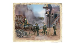 Militair voertuig 1:72 | Forces of Valor 93091 | Soldiers Dt. Kavallerie Division