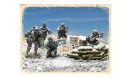 Militair voertuig 1:72 | Forces of Valor 93099 | Soldiers US 4. Infanterie Div.