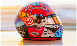Helm 1:5 | Spark 5HF210 | Bell Helmet | MoneyGram Haas F1 Team 2025 #31 - E.Ocon