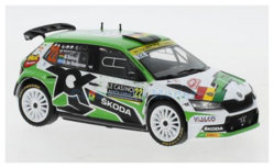 Modelauto 1:43 | IXO-Models RAM789LQ | Skoda Fabia Rally 2 Evo | Toksport WRT 2021 #22 - M.der Ohannesian - M.Bulacia-Wikinson
