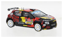Modelauto 1:43 | IXO-Models RAM877.22 | Citro&euml;n C3 Rally2 2022 #24 - S.Lefebvre - A.Malfoy