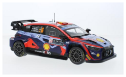 Modelauto 1:18 | IXO-Models 18RMC153B.22 | Hyundai Mobis i20 WRC1 2023 #6 - D.Sordo - C.Carrera