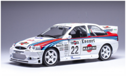 Modelauto 1:18 | IXO-Models 18RMC171B.22 | Ford Escort WRC | Jolly Club 1998 #22 - A.Medeghini - B.Medeghini-Capoferri