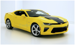 1:18 | Maisto 31689YELLOW | Chevrolet Camaro SS Yellow and Black 2016