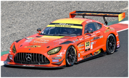 Modelauto 1:64 | Spark 64SGT25022 | Mercedes AMG GT3 | R&#039;Qs MOTOR SPORTS 2025 #22 - M.Kano - Y.Shoji 