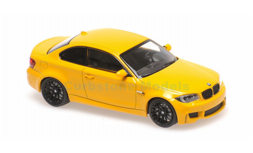 Modelauto 1:43 | Minichamps 940020121 | BMW 1 M Coup&eacute; Yellow 2011
