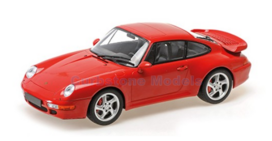 Modelauto 1:18 | Minichamps 155061170 | Porsche 911 Turbo 993 Rood 1995