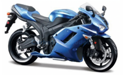 Motorfiets 1:12 | Maisto 39155 | Kawasaki ZX-6R Ninja Blue 2020