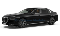 Modelauto 1:87 | Minichamps 870024501 | BMW I7 Metallic Black 2023