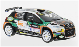 Modelauto 1:43 | IXO-Models RAM942.22 | Citro&euml;n C3 Rally2 | Ecurie Hesbaye-team 2024 #9 - C.de Cecco - J.Humblet 
