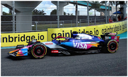 Modelauto 1:18 | Minichamps 117240622 | Racing Bulls VCARB 01 | VISA CASH RB FORMULA ONE TEAM 2024 - Y.Tsunoda