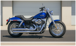 Motorfiets 1:18 | Maisto 20-21905BLUE | Harley Davidson FXDFSE CVO Fat Bob Blue 2009