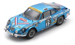 Modelauto 1:43 | Spark S6116 | Alpine Renault A110 1600 SC 1976 #19 - M.Mouton - F.Conconi