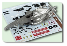 Bouwpakket 1:43 | Tameo TMK365 | Ferrari F2007 2007 - F.Massa - K.Raikkonen